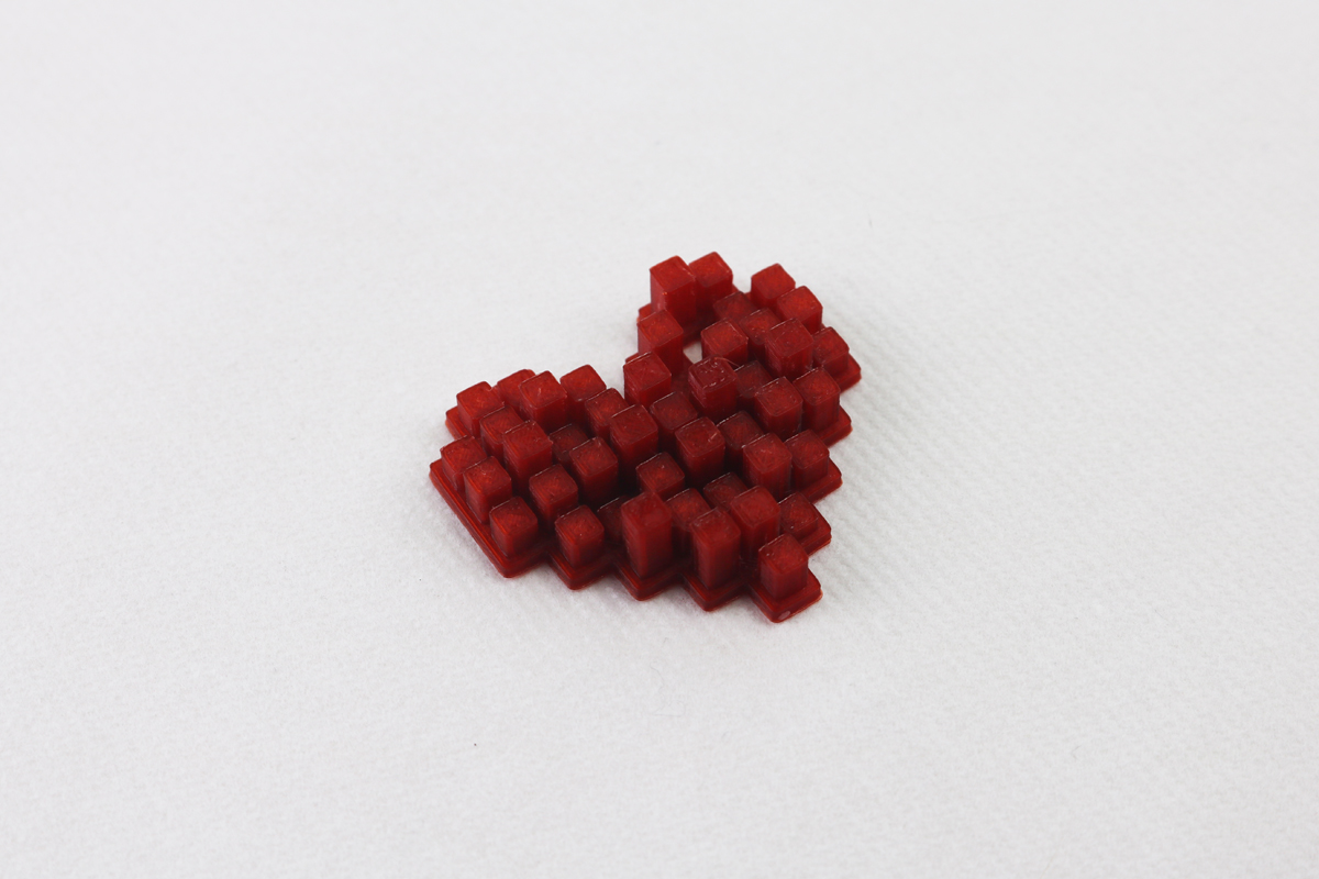 Pixel heart